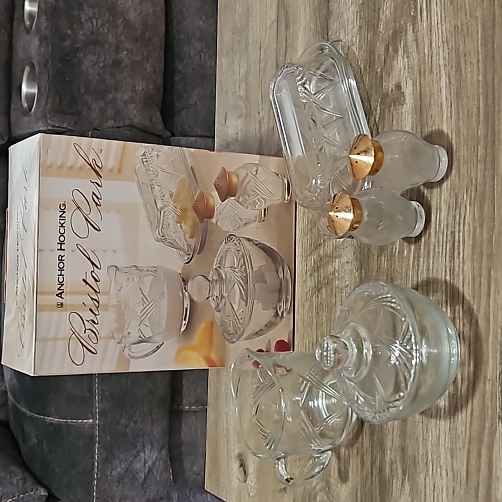ANCHOR HOCKING BRISTOL PARK 7PC TABLEMATES SET